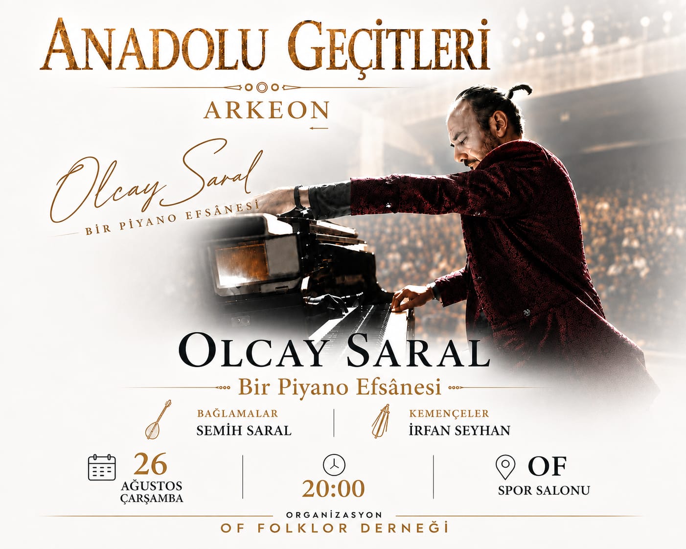 Olcay Saral’dan “Bir Piyano Efsanesi” Konseri