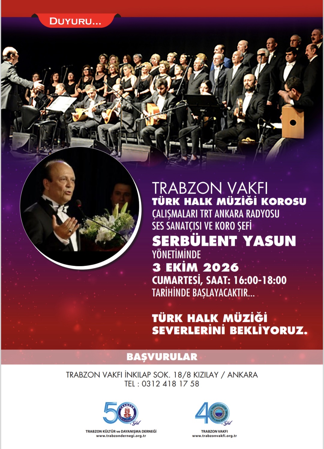 TRABZON VAKFI TÜRK HALK MÜZİĞİ KOROSU