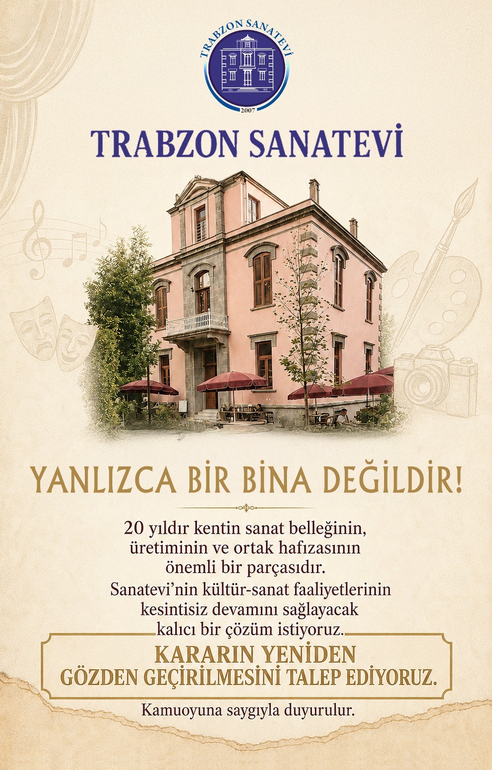 TRABZON SANATEVİ'NE DOKUNMA!